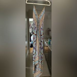 Nicole Miller scarf dress.